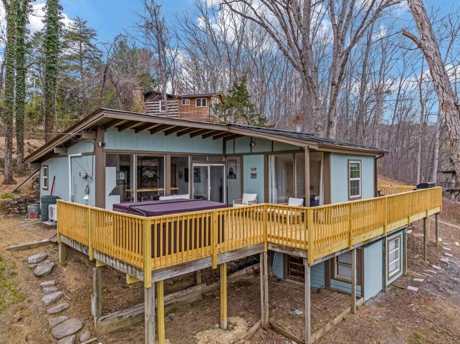 Lazy Lake 3Br Cabin W/ Mtn Views + Hot Tub +Wi-Fi Лурей Екстер'єр фото