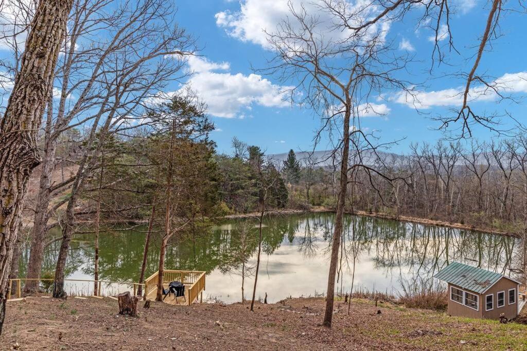 Lazy Lake 3Br Cabin W/ Mtn Views + Hot Tub +Wi-Fi Лурей Екстер'єр фото